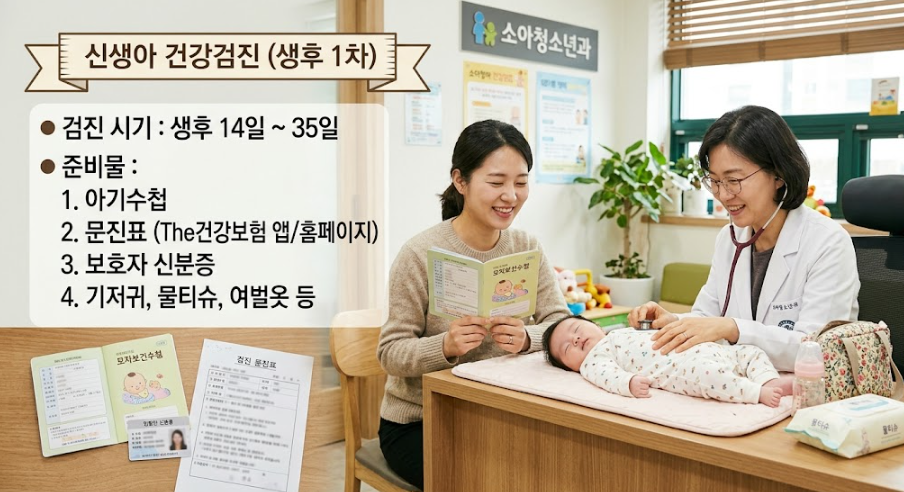 신생아 건강검진 언제 받아야 할까? 시기부터 준비물까지 1 image 3